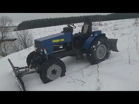 Видео: Передний отвал,проблема многих самодельщиков!!!