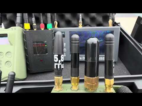 Видео: Д7. Підсумкове відео тестування ДД на відкритій місцевості. Вимірювання параметрів антен.  