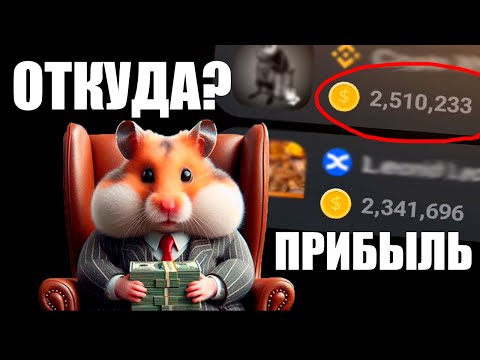 Видео: Откуда прибыль 2 ляма в час? Зачем нужны карты без дохода, листинг | Hamster Kombat