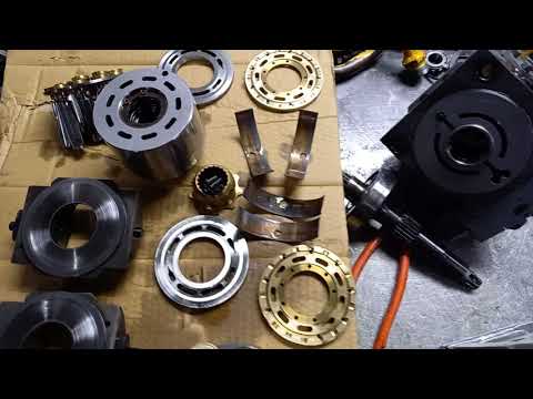 Видео: Ремонт гидронасосов МКРН из Сургута с погрузчика МКСМ-800