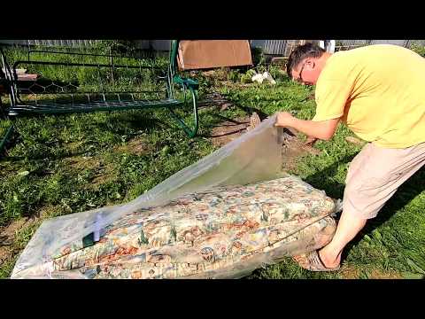 Видео: Как собрать садовые качели? Купленные в OBI УДАЧНАЯ МЕБЕЛЬ РИЕКА