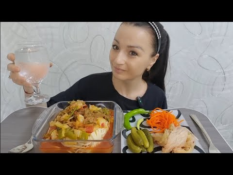 Видео: Уйгурский Лагман🤤Аферы в Интернете💔#mukbang#kristinakiss#food#