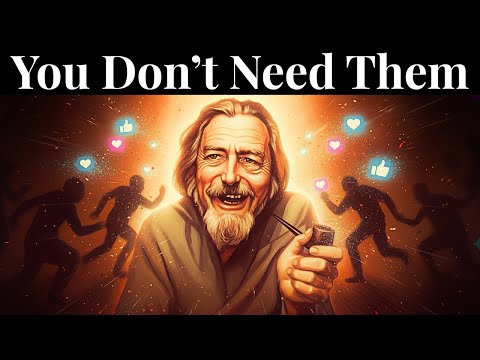 Видео: Психология людей, которым не нужно внимание в социальных сетях — Алан Уоттс