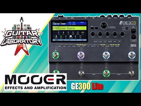 Видео: MOOER GE300 Lite - облегчённая версия топового гитарного процессора