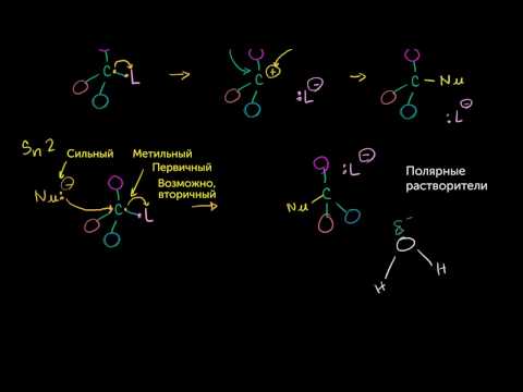 Видео: Эффект растворителя в реакциях по механизмам Sn1 и Sn2