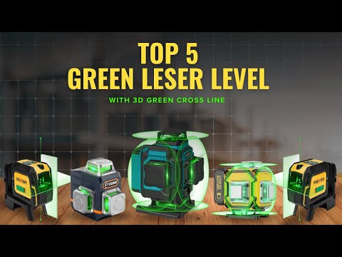 Видео: ТОП-5 зеленых лазерных уровней для строительства в 2025 году!