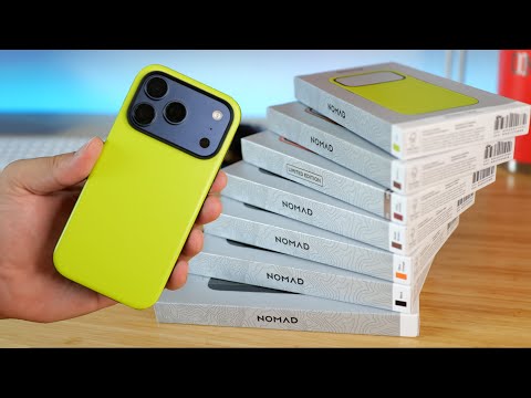 Видео: Какой чехол Nomad для iPhone 17 Pro лучше всего?