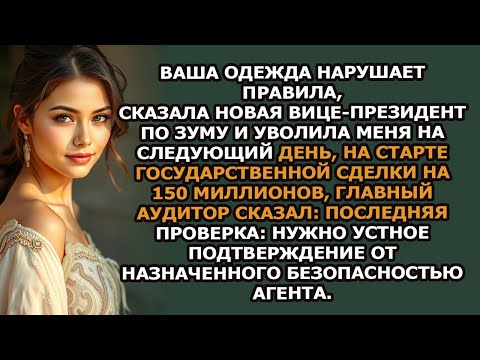 Видео: Корпоративный шах меня уволили из за одежды, но ключ к сделке на 150 миллионов был у меня