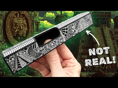 Видео: Как я практикую гравировку на оружии (с использованием поддельного затвора)