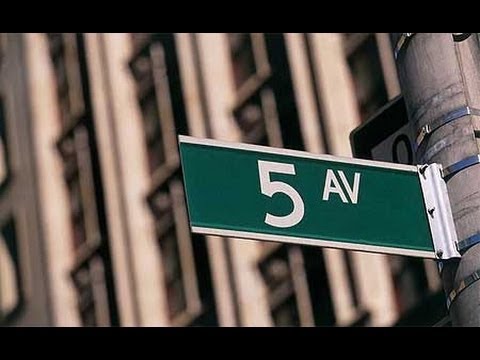 Видео: Пятая авеню. Нью-Йорк #45