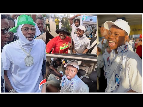 Видео: Нигерийский стример Пеллер прибыл в Гану 🇬🇭 и встретил огромную армию поклонников Шатты Уэйла на ...