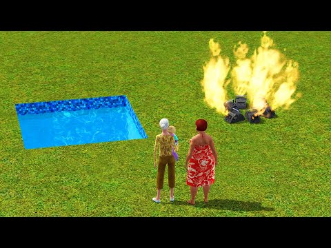 Видео: симы выбирают как умереть