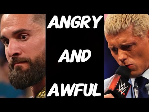 Видео: ЭТО ХУДШИЙ RAW ВСЕХ ВРЕМЕН!! (ЗЛОЙ ГНЕВ)
