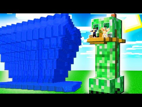 Видео: САМЫЙ ВЫСОКИЙ ДОМ НУБА ВНУТРИ КРИПЕРА ПРОТИВ ЦУНАМИ В МАЙНКРАФТ ПРО ПОСТРОИЛ ДОМ 100% ЗАЩИТА МУЛЬТИК