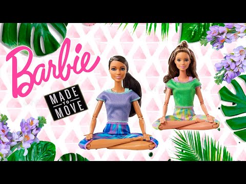 Видео: Barbie Made to Move Dolls/Review/Replace the body/Обзор и пересадка тел