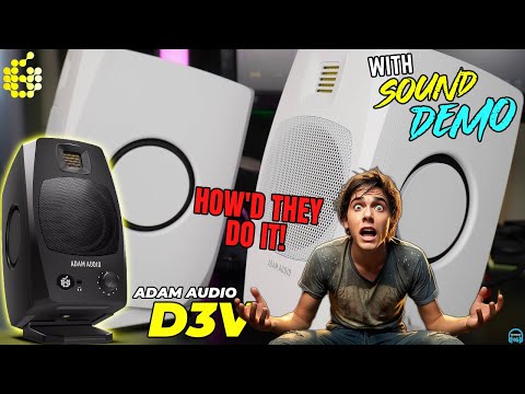 Видео: Студийные мониторы ADAM AUDIO D3V 🔊 Обзор и демонстрация звука [4K]