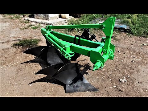 Видео: Копия Плуга БОМЕТ ! 2 по 30  Высота Стойки  60 см !
