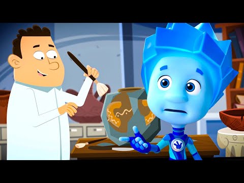 Видео: Фиксики. Дай пять! Новая серия "МУЗЕЙ"