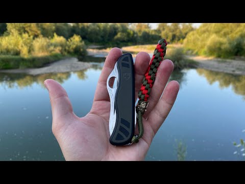 Видео: Нож Victorinox Swiss Soldier Knife One Hand