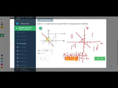 Видео: 10 сынып Функция және оның берілу тәсілдері. Функцияның графиктерін түрлендіру.
