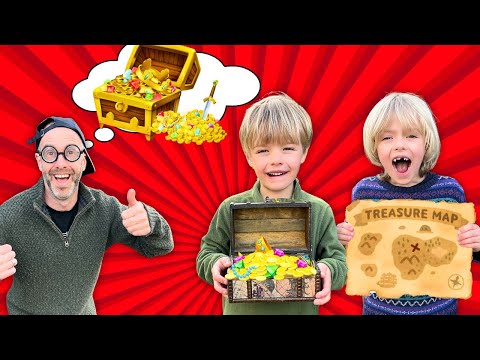 Видео: Ультимативное приключение в поисках сокровищ с Скай и Финном!