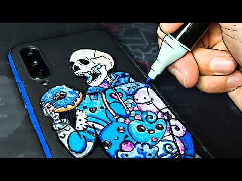 Видео: Я Кастомизировал Смартфон За 24 Часа / УЧУСЬ РИСОВАТЬ #3
