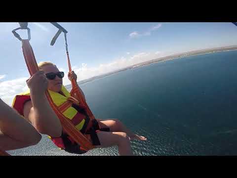 Видео: Порвался трос на парашюте
