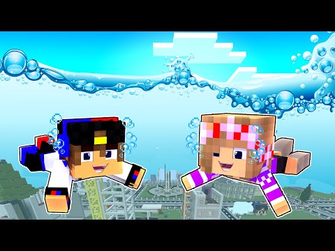 Видео: ВСЮ НАШУ ДЕРЕВНЮ ЗАТОПИЛО ПОД ВОДОЙ в МАЙНКРАФТ ДЕВУШКА НУБ И ПРО ВИДЕО ТРОЛЛИНГ MINECRAFT