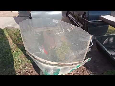 Видео: Мотобуксировщик. Переделка в толкач.