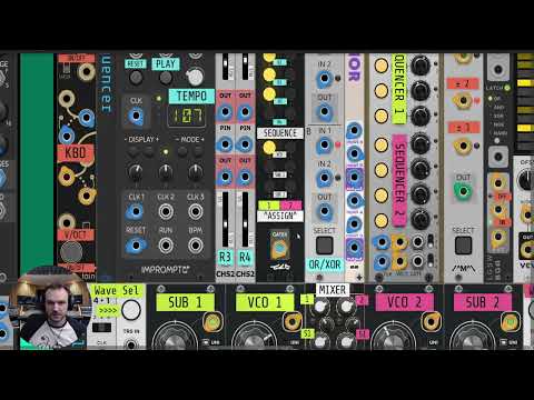 Видео: Moog Subharmonicon в VCV Rack [RUS] - Часть 2