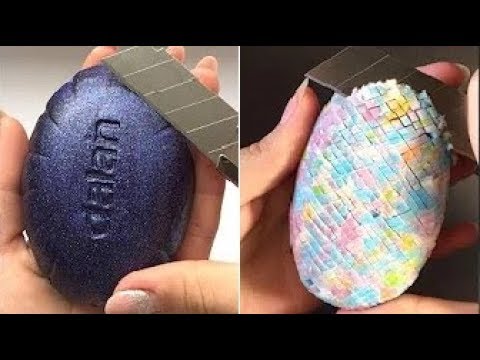 Видео: Асмр мыло резки | Удовлетворительное видео ASMR  #1