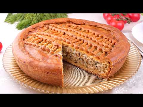 Видео: 🥧 Бездрожжевой Рыбный Пирог с Горбушей и Рисом 🥧 Очень Вкусный Пирог с Рыбными консервами