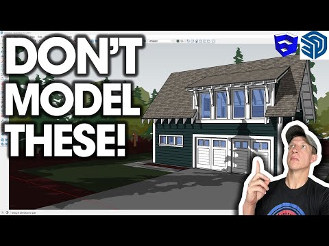 Видео: ЧТО НЕЛЬЗЯ моделировать в SketchUp!
