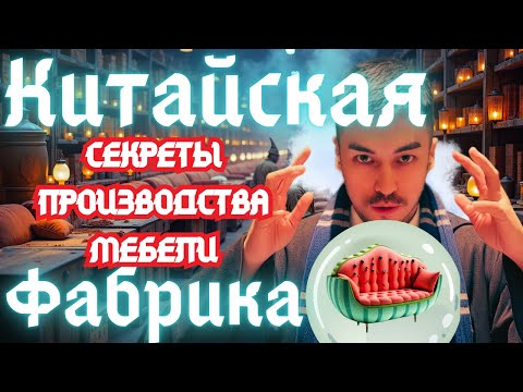 Видео: Фабрика мебели в Китае: вся правда о производстве, материалах и проверке