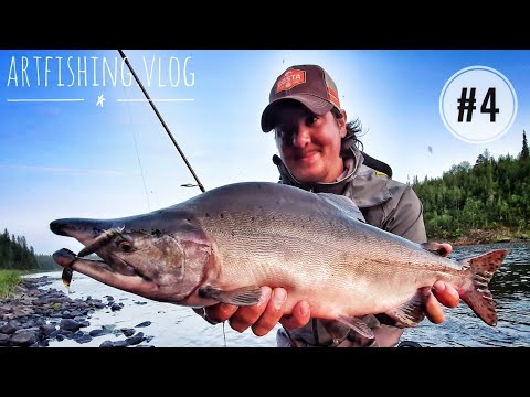 Видео: Сплав по рекам Кольского п-ва 2019. Часть 1. Artfishing.vlog #4