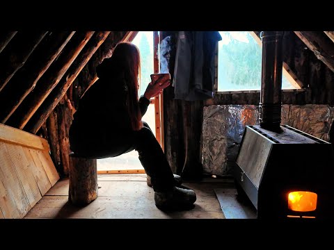 Видео: ТАЙГА УДИВИЛА! Я УКРЫЛАСЬ В ЗЕМЛЯНКЕ ОТ ХОЛОДА, НО ЗВЕРЬ ВЫШЕЛ ИЗ ЛЕСА