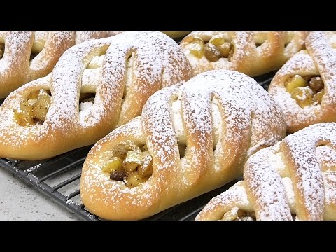 Видео: Булочки с яблоками / Buns with apples