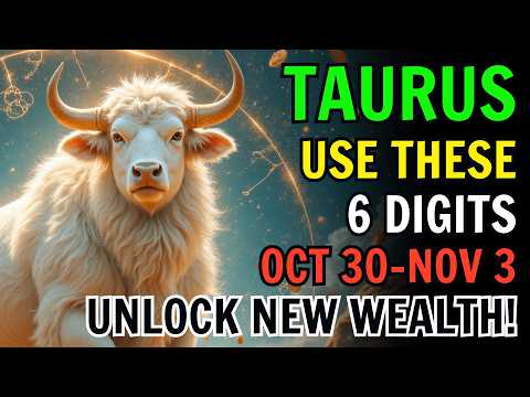 Видео: ТЕЛЕЦ ♉ ВЫИГРАЙТЕ 1 МИЛЛИАРД ДОЛЛАРОВ, ИСПОЛЬЗУЯ ЭТИ 6 МОЩНЫХ ЦИФР! 🔮 БЛАГОСЛОВЕНИЯ, КОТОРЫХ ВЫ Н...