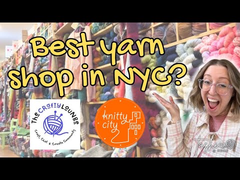 Видео: ✨ Мечта любителя пряжи! 🧶 Исследуем местные магазины пряжи в Нью-Йорке // Видеоблог Tashi at Home