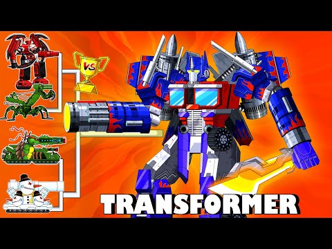 Видео: Transformers Tank: Optimus Prime, Robot Choo Choo Charles - Мультики про танки | Arena Tank Cartoon