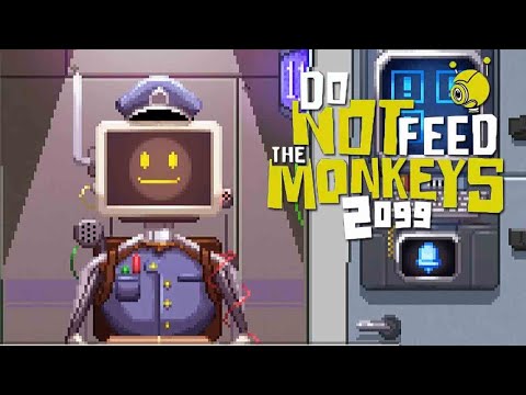 Видео: Do Not Feed the Monkeys 2099 ➤Прохождение #4 ➤ ГЛАЗА РАЗБЕГАЮТСЯ .