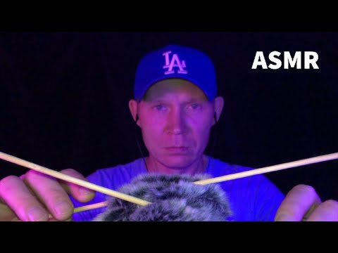 Видео: Бамбуковые палочки по микрофону асмр без разговоров для сна