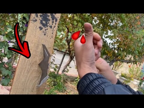 Видео: БЭТАРАНГ қалай жасайды? | Өз қолымызбен тез,оңай бэтмен қаруын жасаймыз