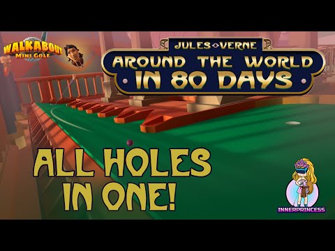 Видео: 80 дней (легко) Все лунки в одном руководстве - Walkabout Mini Golf