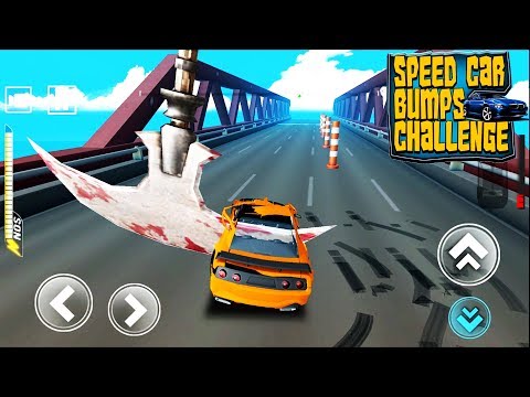 Видео: Speed Car Bumps Challenge Deadly Race - Не разбей тачку челлендж машинки гонки прохождение игры #1