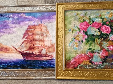 Видео: Рамка для "Алмазной вышивки "!!!