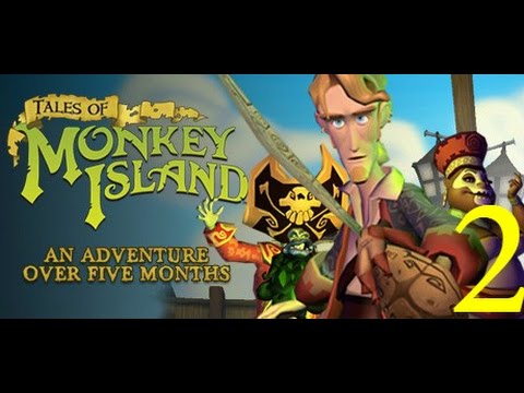 Видео: Tales of Monkey Island. Episode 1. Часть 2 - ФИНАЛ ПЕРВОГО ЭПИЗОДА.