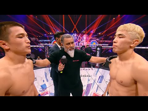 Видео: Жёстко нокаутировал! Кайсар Жаугашар vs Урмат Кенжебеков