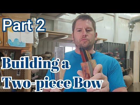 Видео: Как сделать двухчастный лук. Часть 2