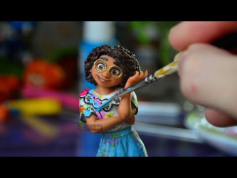 Видео: Как приготовить мадригал Энканто Мирабель из холодного фарфора